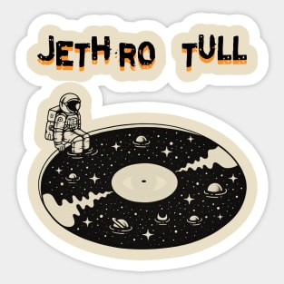 jethro tull visual art Sticker